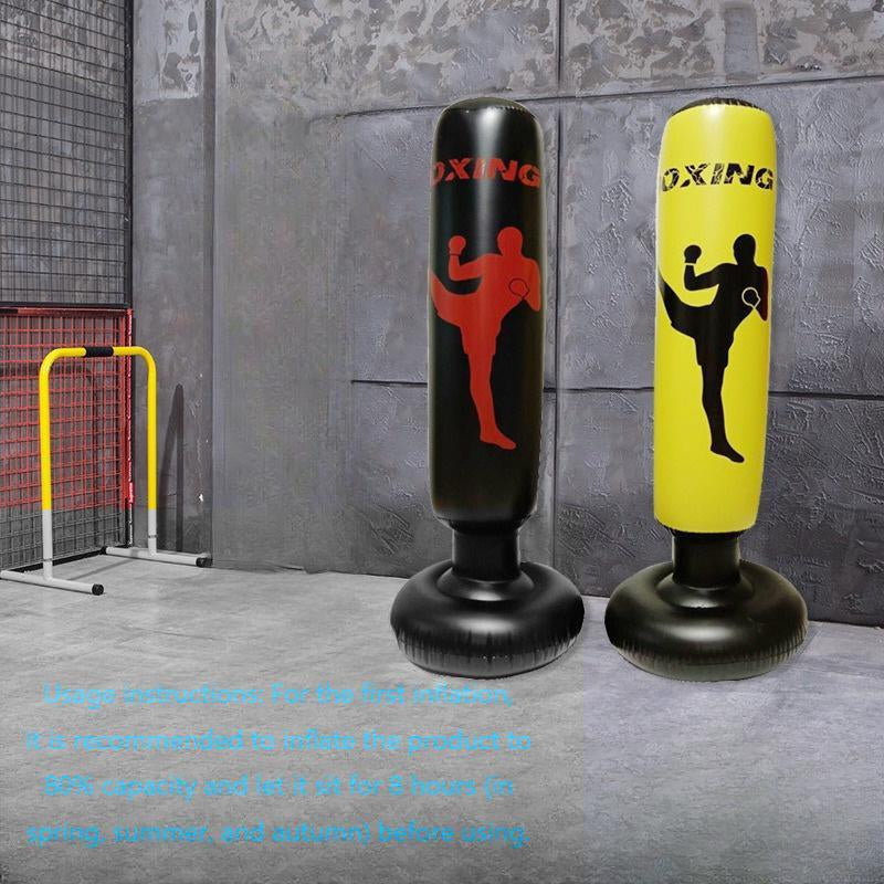 Independent Boxing Inflatable Sandbags, 1 Count Repeatable Boxing Training Bags, Martial Arts Fighting Training Equipment