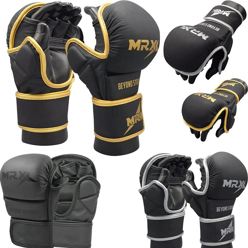 MRX Men’S Boxing Sparring Shooter Gloves Training MMA Kickboxing 7 OZ