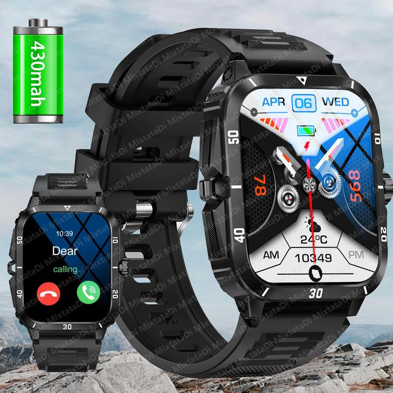 Multifunctional Smart Watch, Sports Smart Watch, Wireless Smart Watch with Call, Message Notification, Multiple Sports Modes, Suitable for Android & Iphone Phones, Wearable Durable Watch