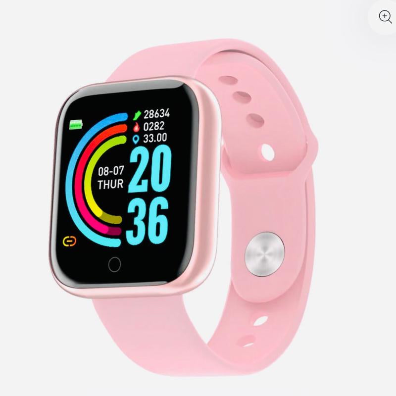 Fitness Smart Tracking Watch Wearable Devices Silicone Smart Watch Wristwatch