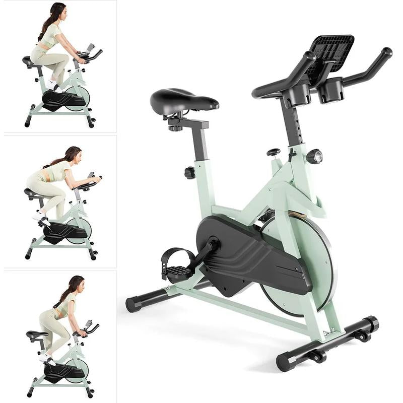 Exercise Bike 32-Level Magnetic Resistance Stationary Bikes for Home, Low Noise Workout Cycling Bike for Home Jump Rope for Workout Stepper Exercise Workout Bike Fitness Equipment