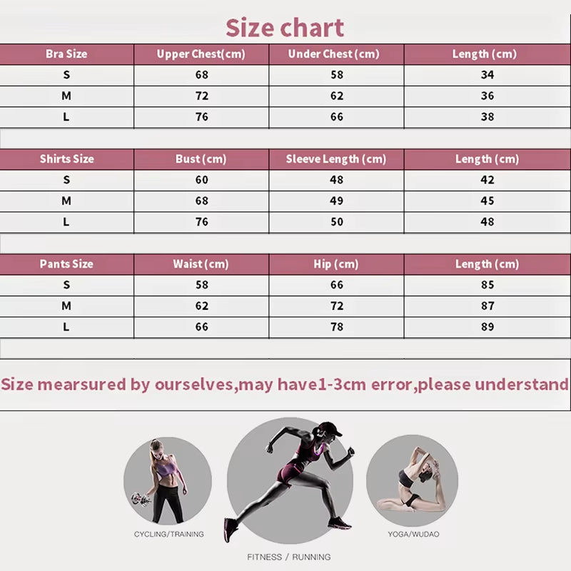 Seamless Yoga Set Women'S Sportswear Fitness Yoga Clothing Female Gym Workout Running Suit Quick Dry Breathable Active Wear