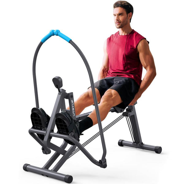 UTRYUP Rowing Machines for Home, Compact Rowing Machine, Extra-Long Rail, 265 Lbs Weight Capacity