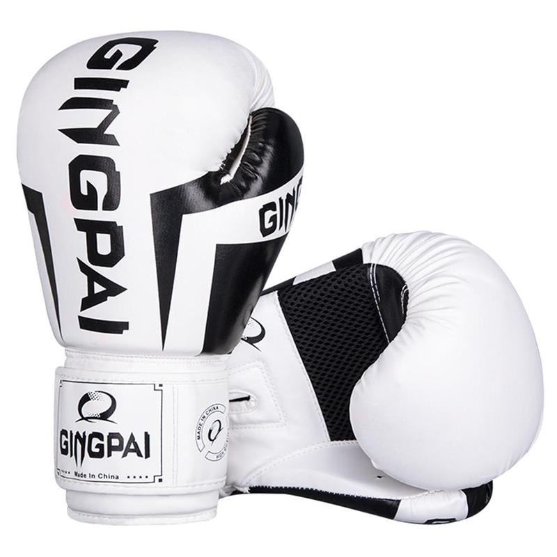 Boxing Gloves, 1 Pair Professional Boxing Gloves, Breathable Boxing Training Gloves Punching Bag Gloves for Women & Adult, Shockproof Gloves for Training Playing Muay Thai, Sparring, Fighting Kickboxing