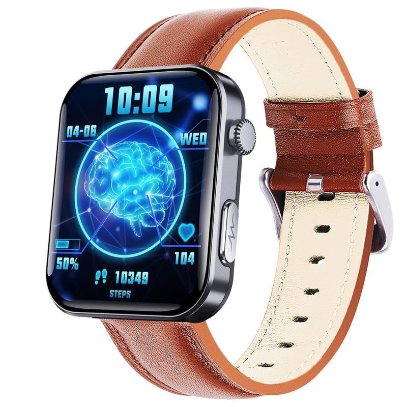 Smart Watch ECG Monitoring SOS Fall Alarm Blood Glucose and Blood Pressure Bluetooth Sports Smart Watch HRV Report