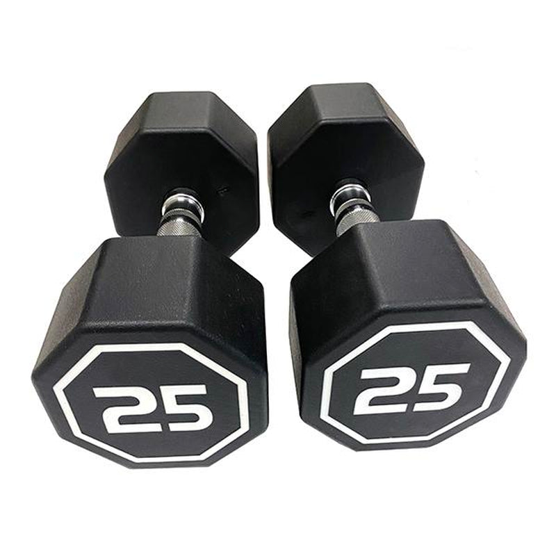 2 Pieces per Package Apollo Dumbbell for Both Commercial and Home Usage High-End Coated Octagon Dumbbell ,