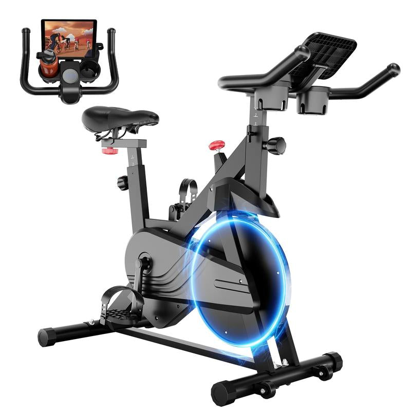 Exercise Bike 32-Level Magnetic Resistance Stationary Bikes for Home, Low Noise Workout Cycling Bike for Home Jump Rope for Workout Stepper Exercise Workout Bike Fitness Equipment