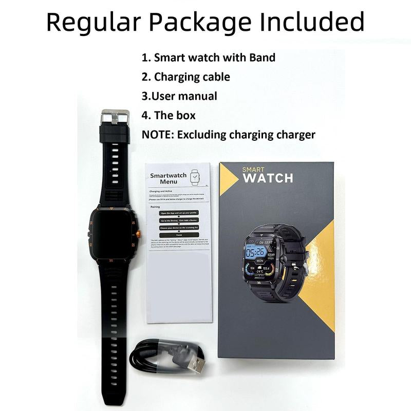 Multifunctional Smart Watch, Sports Smart Watch, Wireless Smart Watch with Call, Message Notification, Multiple Sports Modes, Suitable for Android & Iphone Phones, Wearable Durable Watch