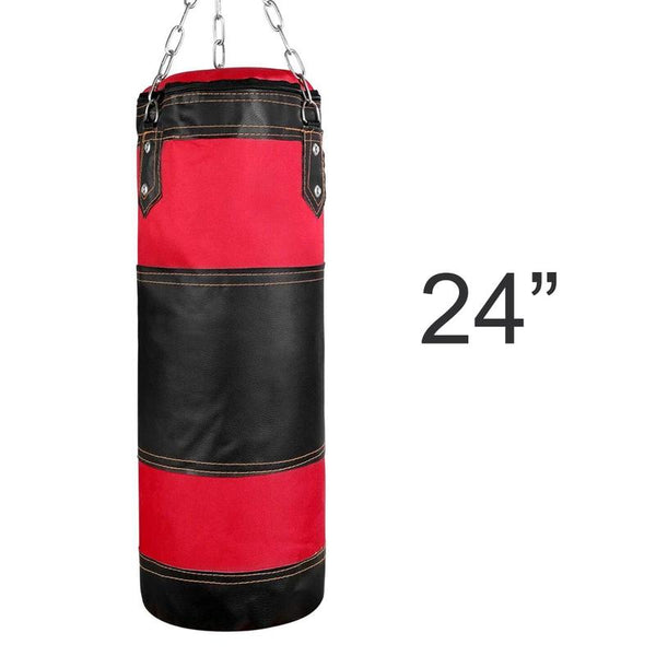 24"~47" Punching Bag for Adults/Kids, Boxing Bag Set with Hand Wraps, Boxing Glovers for MMA Kickboxing Boxing Karate Home Gym Training (Unfilled) Men'S Gift Xmas Birthday Gifts