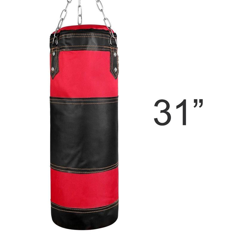24"~47" Punching Bag for Adults/Kids, Boxing Bag Set with Hand Wraps, Boxing Glovers for MMA Kickboxing Boxing Karate Home Gym Training (Unfilled) Men'S Gift Xmas Birthday Gifts