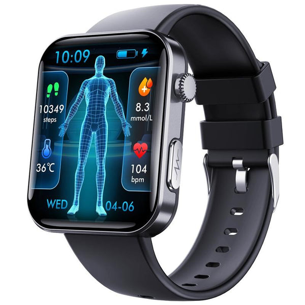 Smart Watch ECG Monitoring SOS Fall Alarm Blood Glucose and Blood Pressure Bluetooth Sports Smart Watch HRV Report