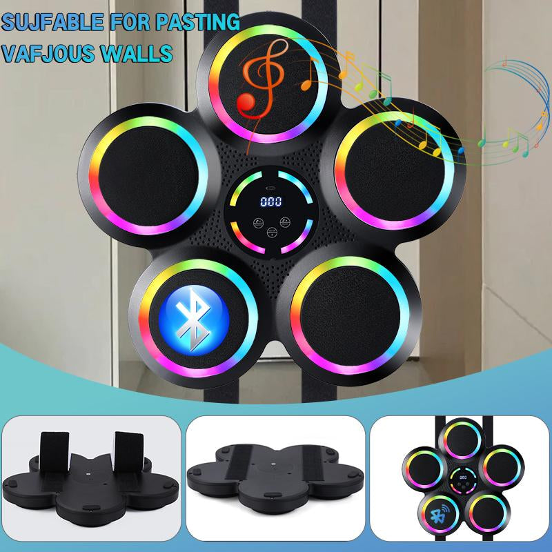 Music Boxing Machine, Boxing Wall Mount Machine for Adult, Smart Boxing Traineing Machine with Boxing Gloves, Boxing Workout Equipment Target for Home, Office, Punching Bag Machine,Exercise Equipment