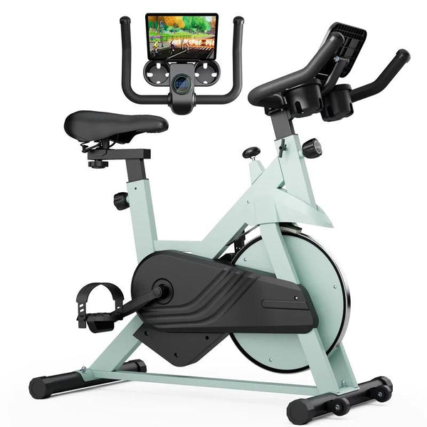 Exercise Bike 32-Level Magnetic Resistance Stationary Bikes for Home, Low Noise Workout Cycling Bike for Home Jump Rope for Workout Stepper Exercise Workout Bike Fitness Equipment