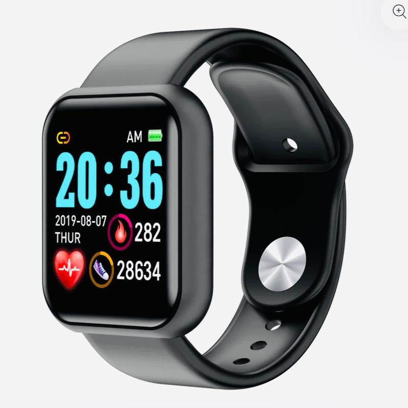 Fitness Smart Tracking Watch Wearable Devices Silicone Smart Watch Wristwatch