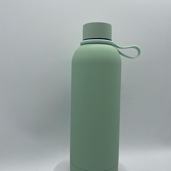 17 Oz Silicone Gym Bottle (Mint Green)