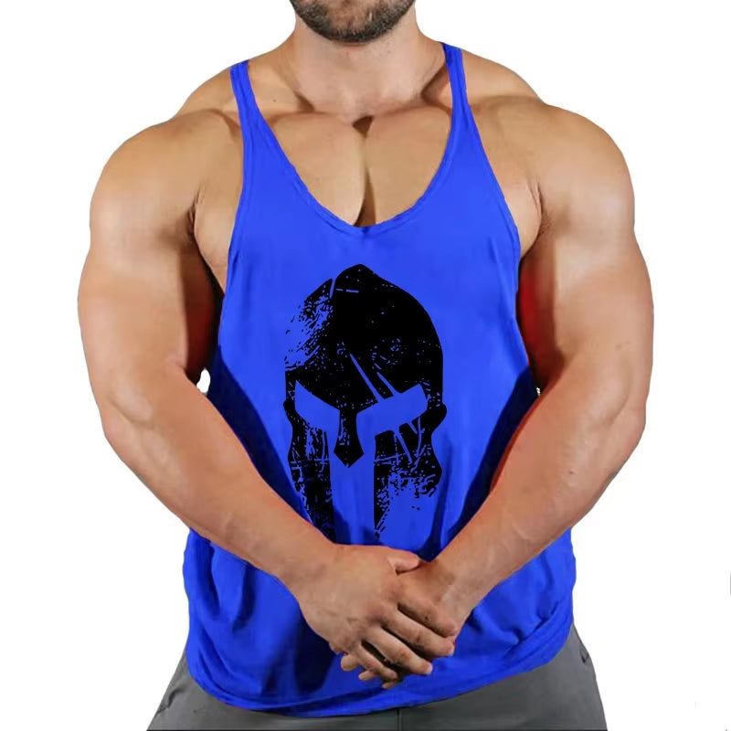 Gym Tank Top Men Fitness Clothing Mens Bodybuilding Tank Tops Summer Gym Clothing for Male Sleeveless Vest Shirts