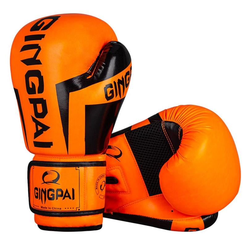 Boxing Gloves, 1 Pair Professional Boxing Gloves, Breathable Boxing Training Gloves Punching Bag Gloves for Women & Adult, Shockproof Gloves for Training Playing Muay Thai, Sparring, Fighting Kickboxing