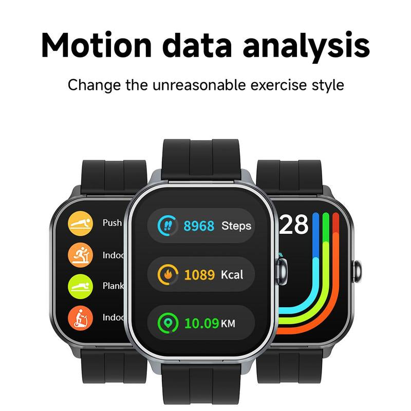 SIMSONLAB Multifunctional Smart Watch, Fashionable 2 in 1 Smart Watch with Earbuds, BT Smart Watch with Health Monitoring & Fitness Tracker for Ios & Android