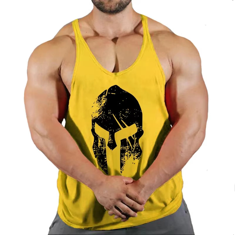 Gym Tank Top Men Fitness Clothing Mens Bodybuilding Tank Tops Summer Gym Clothing for Male Sleeveless Vest Shirts