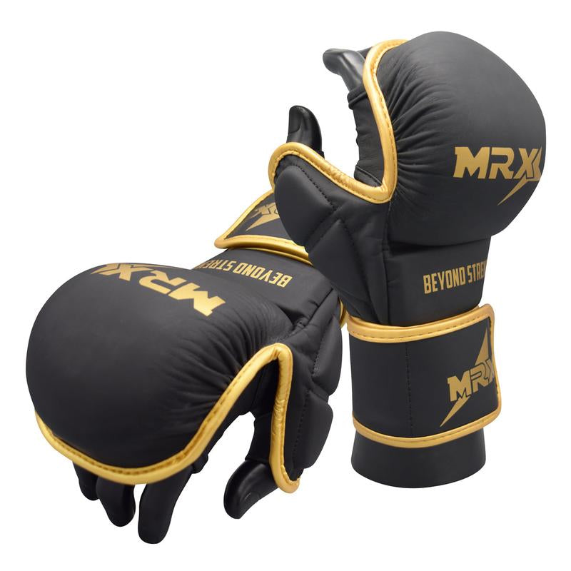 MRX Men’S Boxing Sparring Shooter Gloves Training MMA Kickboxing 7 OZ