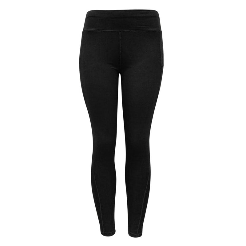Elevate Your Workout with Our Black Women's Pocket Leggings - Perfect for Fitness, Running, and Yoga!