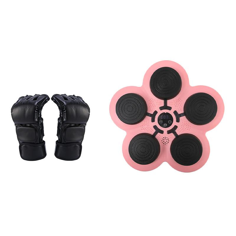 Music Boxing Machine, Boxing Wall Mount Machine for Adult, Smart Boxing Traineing Machine with Boxing Gloves, Boxing Workout Equipment Target for Home, Office, Punching Bag Machine,Exercise Equipment