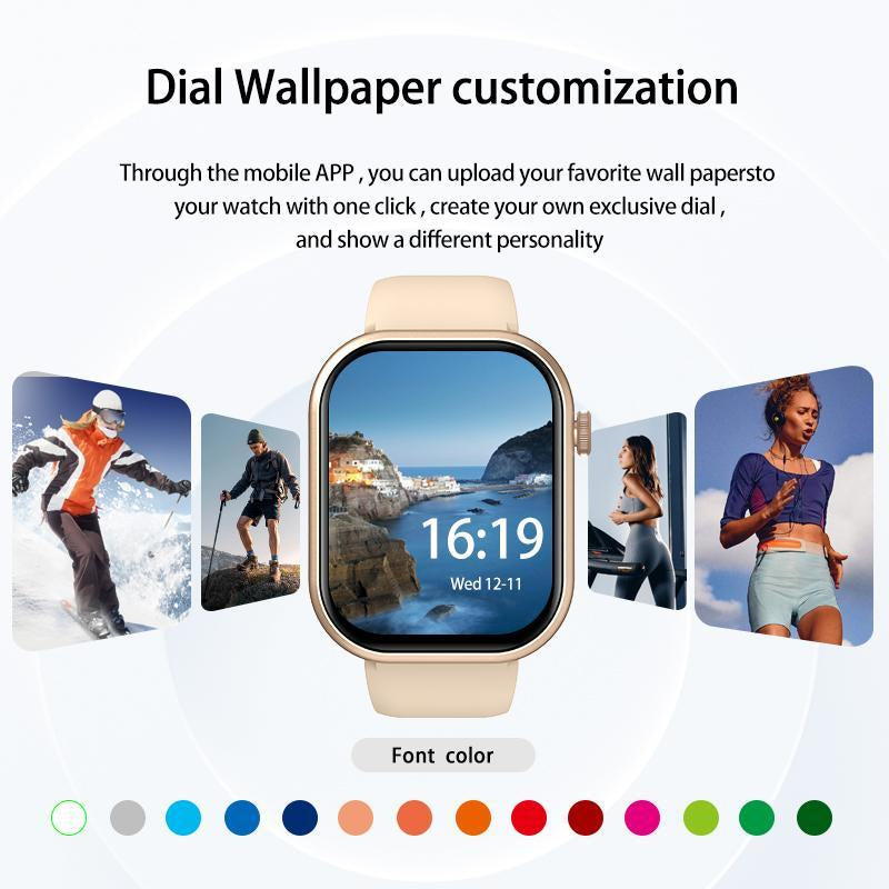 Multifunctional Smart Watch, Smartwatch with Multi-Sport Modes, Smart Watch with Answer & Make Call Function, Android Watch, Smart Watch for Android & Iphone Phones