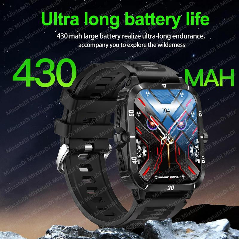 Multifunctional Smart Watch, Sports Smart Watch, Wireless Smart Watch with Call, Message Notification, Multiple Sports Modes, Suitable for Android & Iphone Phones, Wearable Durable Watch