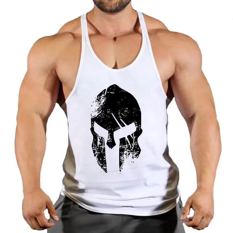 Gym Tank Top Men Fitness Clothing Mens Bodybuilding Tank Tops Summer Gym Clothing for Male Sleeveless Vest Shirts