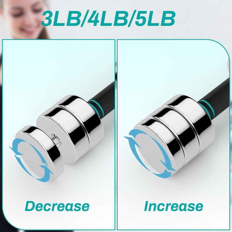 TLGREEN 1Pc Adjustable Steel Dumbbell, 5/10/15Lb Free Weights Set with Non-Slip, Comfortable Foam Handle,Ideal for Home Gym and Office Exercises,Single，Perfect for Gift