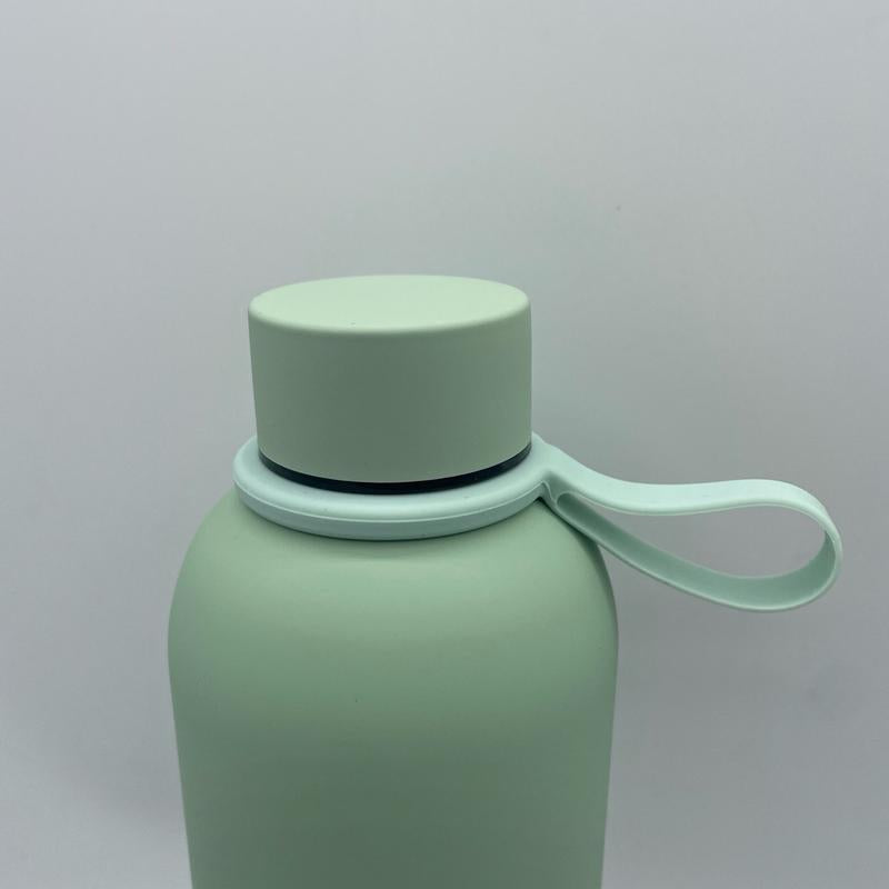 17 Oz Silicone Gym Bottle (Mint Green)